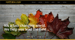 Desktop Screenshot of matthewemay.com